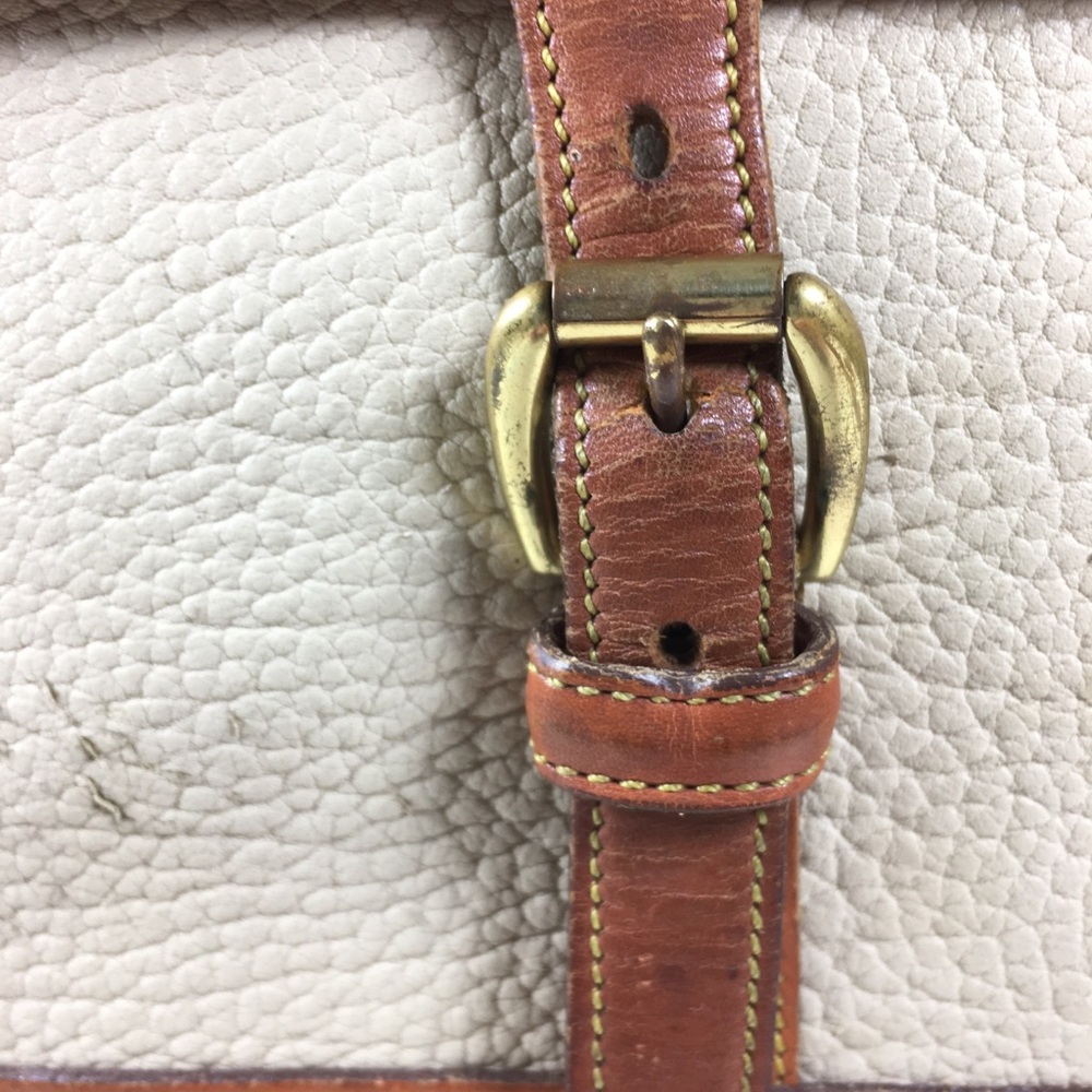 90s Dooney & Bourke All Weather Leather Briefcase - Picture 7 of 8